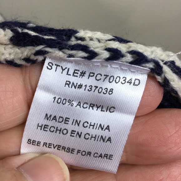 Lovemarks Duster Sweater Cardigan Southwest Pattern Med - Picture 10 of 10